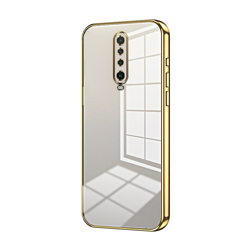 Xiaomi Redmi K30 5G Case - Transparent Plating & Precision Hole Design for Luxury and Protection-buycases.co.uk