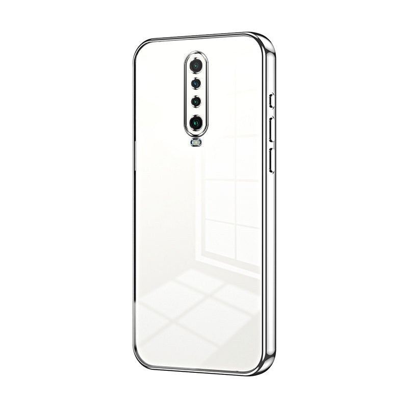 Xiaomi Redmi K30 5G Case - Transparent Plating & Precision Hole Design for Luxury and Protection-buycases.co.uk