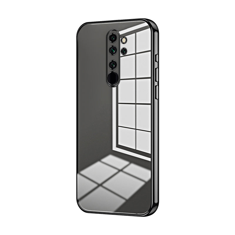 Xiaomi Redmi Note 8 Pro Case - Transparent Plating & Precision Hole Design for Luxury and Protection-buycases.co.uk
