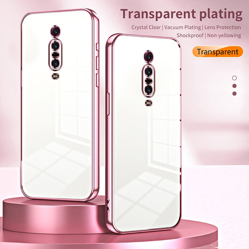 Xiaomi Redmi K20 Pro Case - Transparent Plating & Precision Hole Design for Luxury and Protection-buycases.co.uk