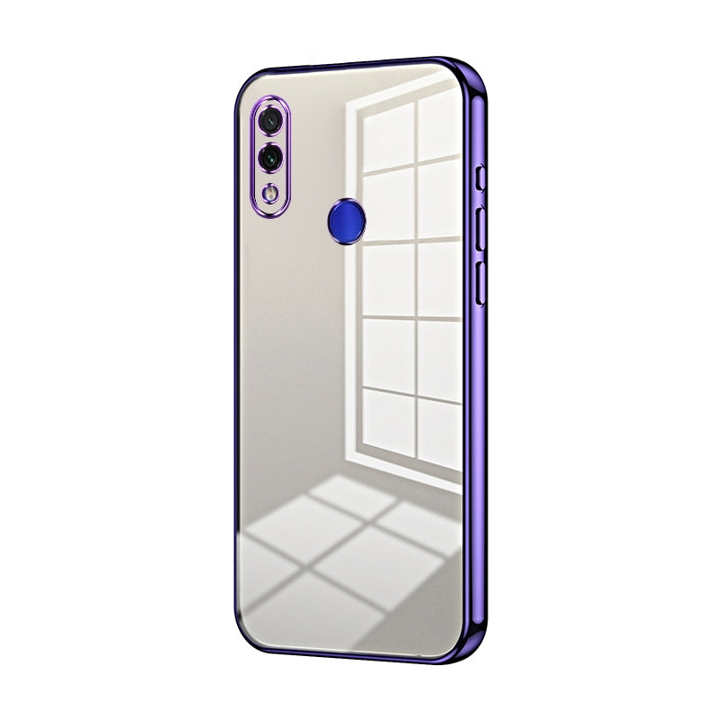 Xiaomi Redmi Note 7 Case - Transparent Plating & Precision Hole Design for Luxury and Protection-buycases.co.uk