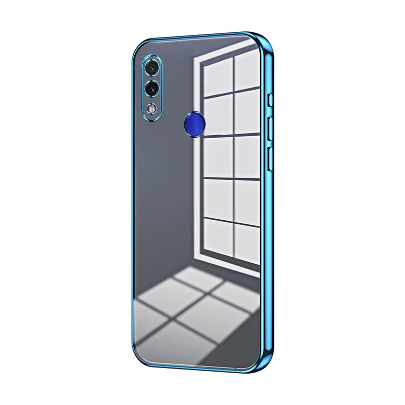 Xiaomi Redmi Note 7 Pro Case - Transparent Plating & Precision Hole Design for Luxury and Protection-buycases.co.uk