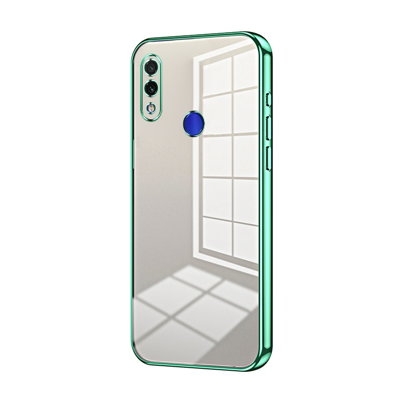 Xiaomi Redmi Note 7 Pro Case - Transparent Plating & Precision Hole Design for Luxury and Protection-buycases.co.uk