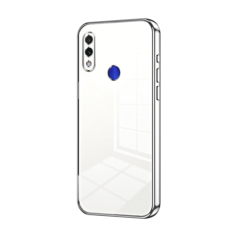 Xiaomi Redmi Note 7 Pro Case - Transparent Plating & Precision Hole Design for Luxury and Protection-buycases.co.uk