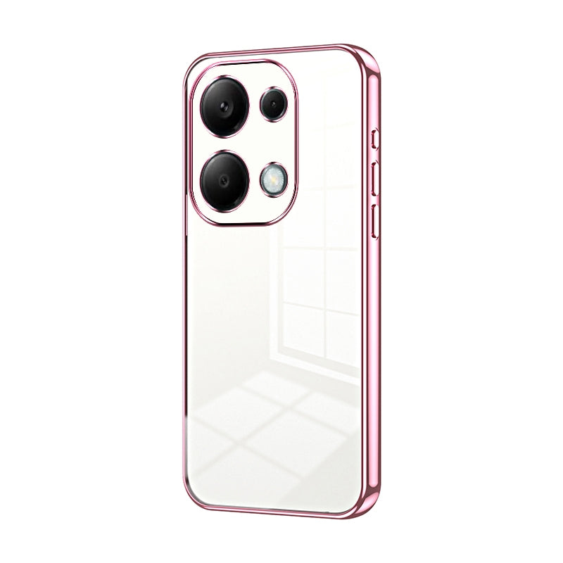 Xiaomi Redmi Note 13 Pro 4G Case - Transparent Plating & Precision Hole Design for Luxury and Protection-buycases.co.uk
