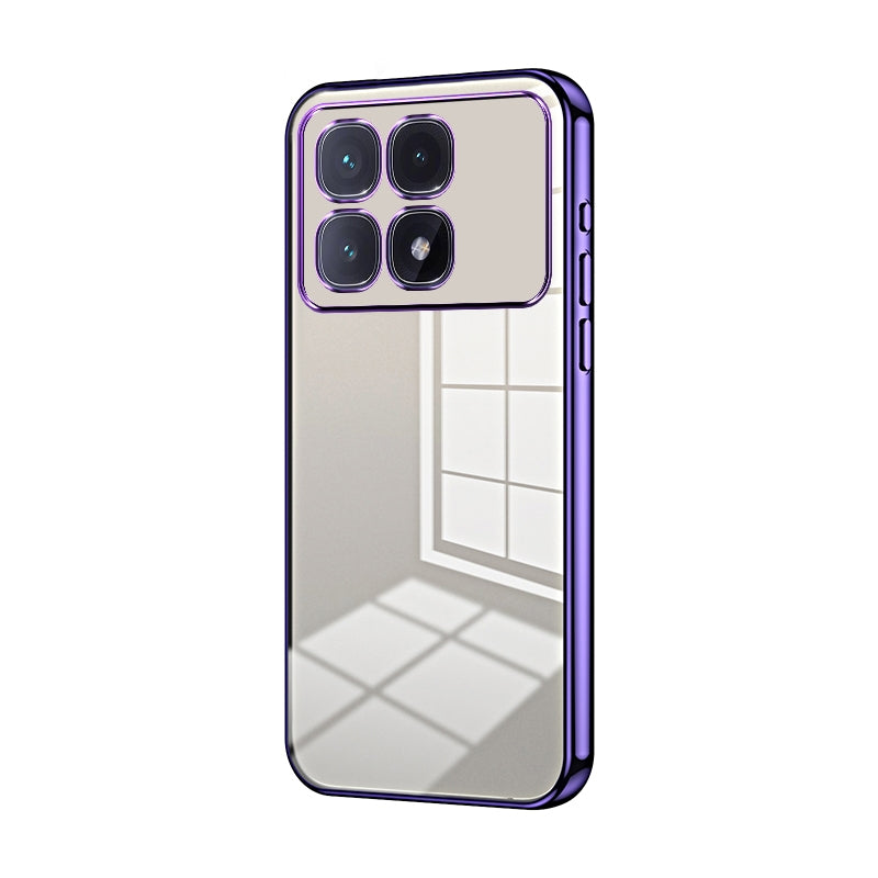 Xiaomi Redmi K70 Ultra Case - Transparent Plating & Precision Hole Design for Luxury and Protection-buycases.co.uk