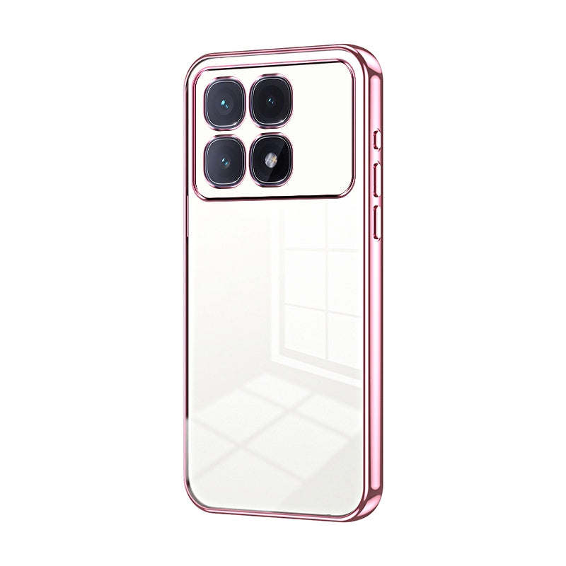 Xiaomi Redmi K70 Ultra Case - Transparent Plating & Precision Hole Design for Luxury and Protection-buycases.co.uk