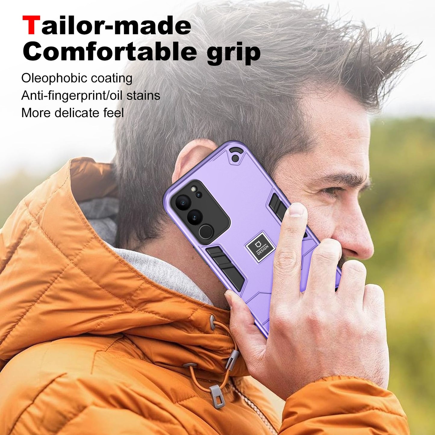 vivo V29 5G Shockproof Case - Durable TPU+PC Material, Lightweight, Anti-Fall and Anti-Bump Design, Fashionable Phone Protection-buycases.co.uk