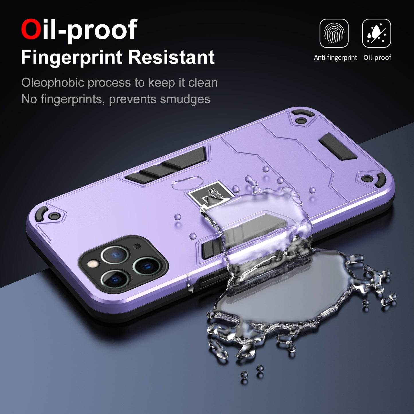 iPhone 11 Pro Shockproof Case - Durable TPU+PC Material, Lightweight, Anti-Fall and Anti-Bump Design, Fashionable Phone Protection-buycases.co.uk