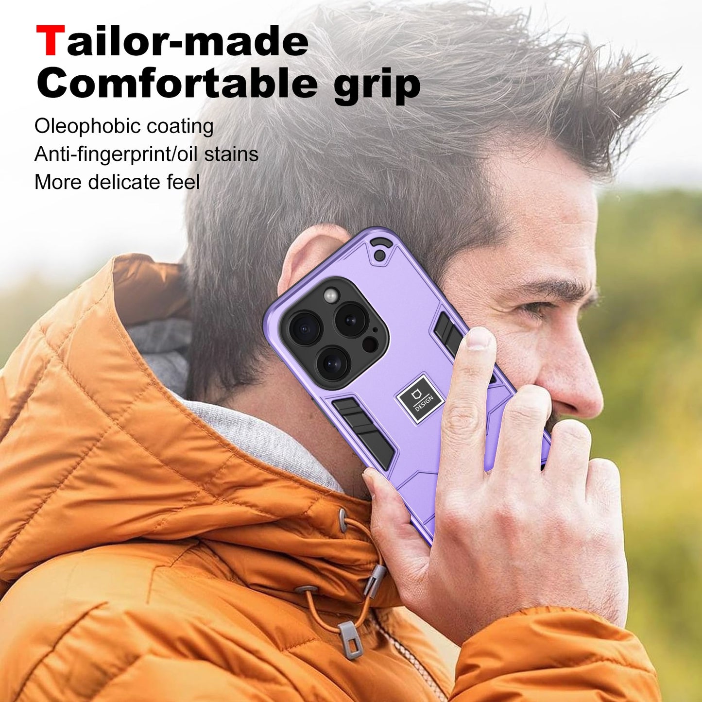 iPhone 15 Pro Max Shockproof Case - Durable TPU+PC Material, Lightweight, Anti-Fall and Anti-Bump Design, Fashionable Phone Protection-buycases.co.uk