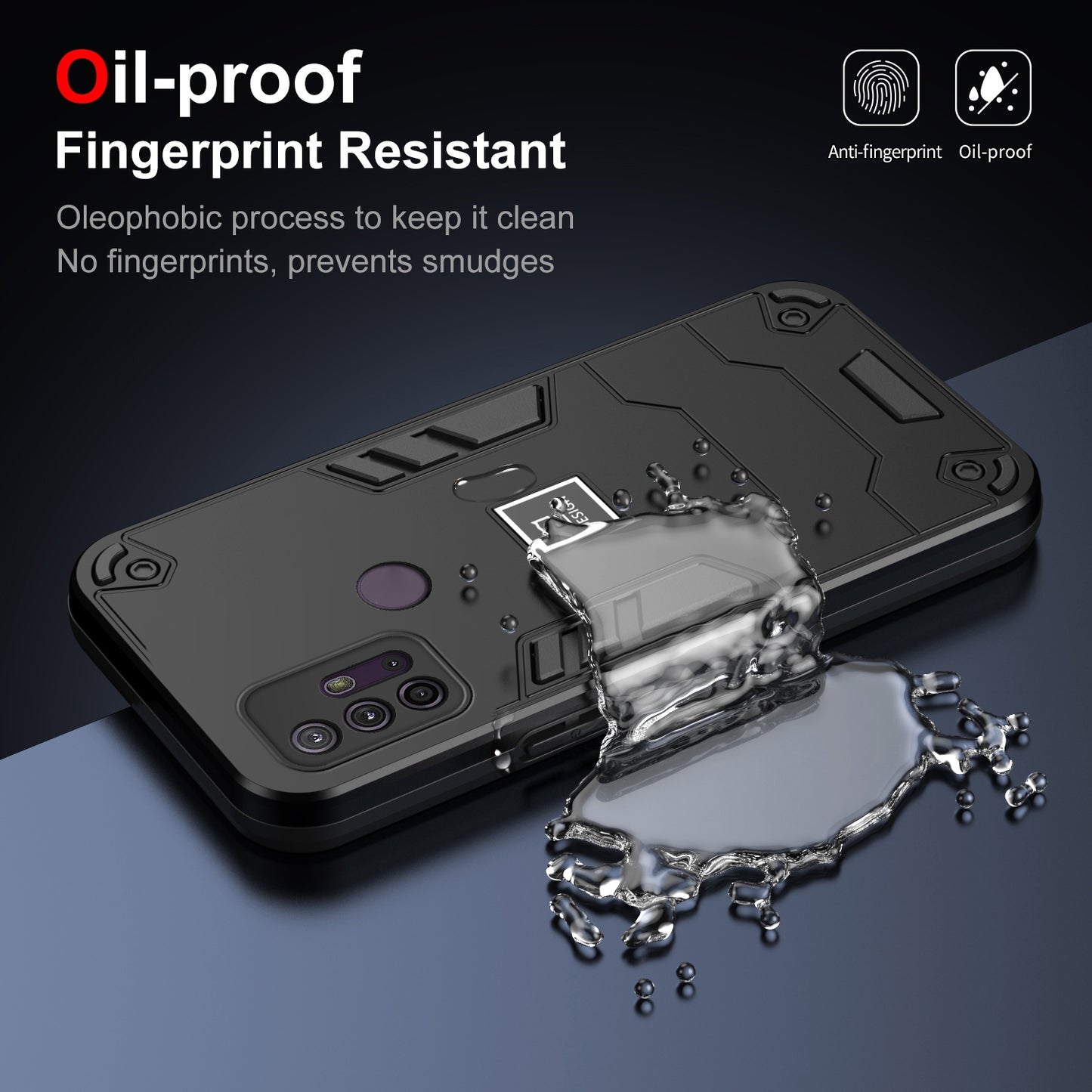 Motorola Moto G10 Shockproof Case - Durable TPU+PC Material, Lightweight, Anti-Fall and Anti-Bump Design, Fashionable Phone Protection-buycases.co.uk