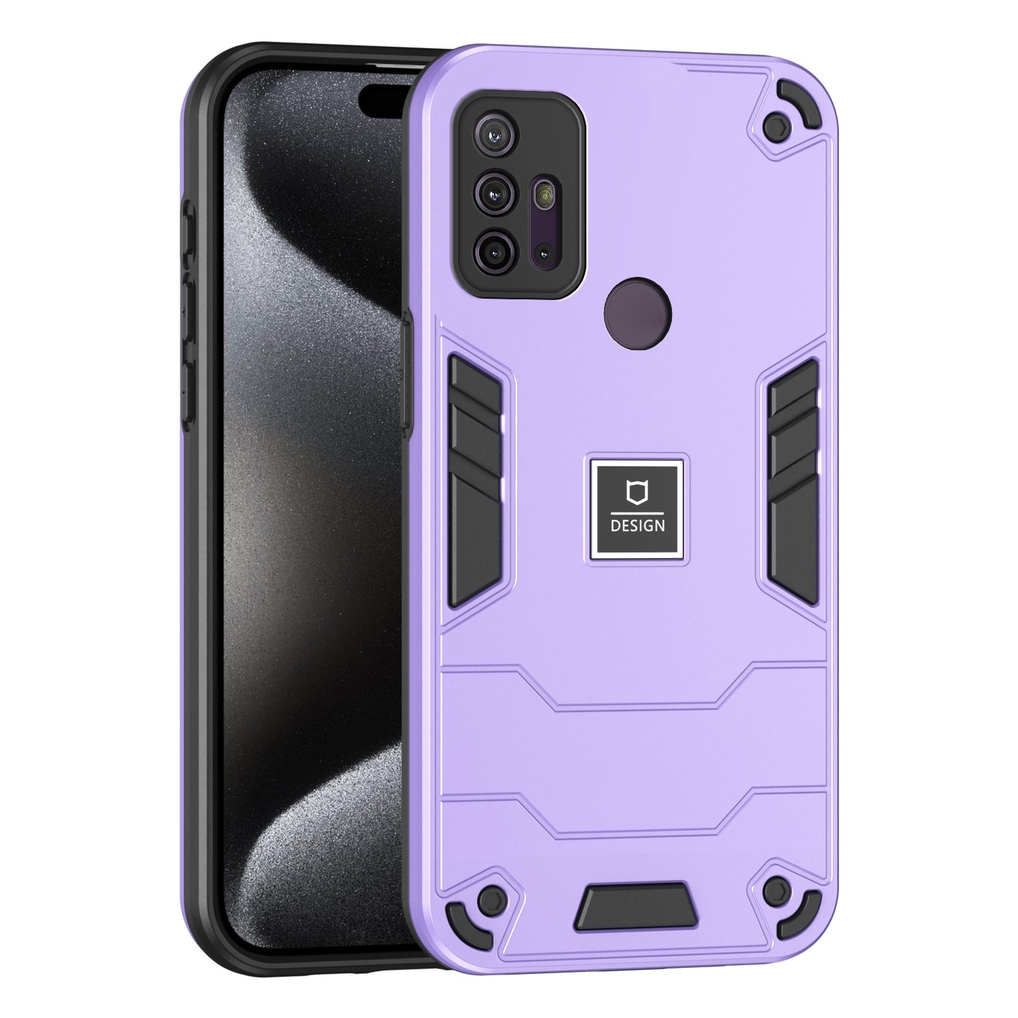 Motorola Moto G10 Shockproof Case - Durable TPU+PC Material, Lightweight, Anti-Fall and Anti-Bump Design, Fashionable Phone Protection-buycases.co.uk