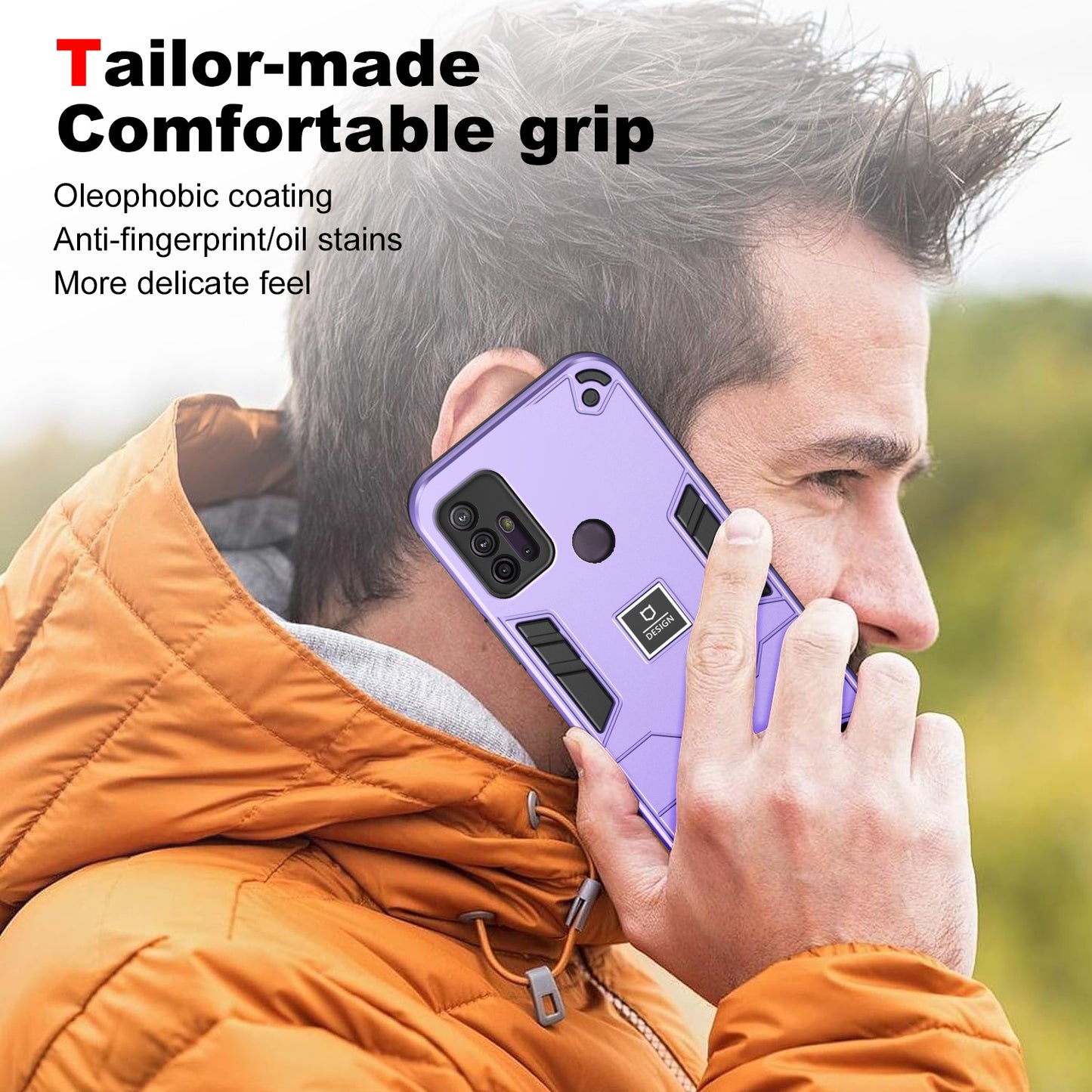 Motorola Moto G10 Shockproof Case - Durable TPU+PC Material, Lightweight, Anti-Fall and Anti-Bump Design, Fashionable Phone Protection-buycases.co.uk