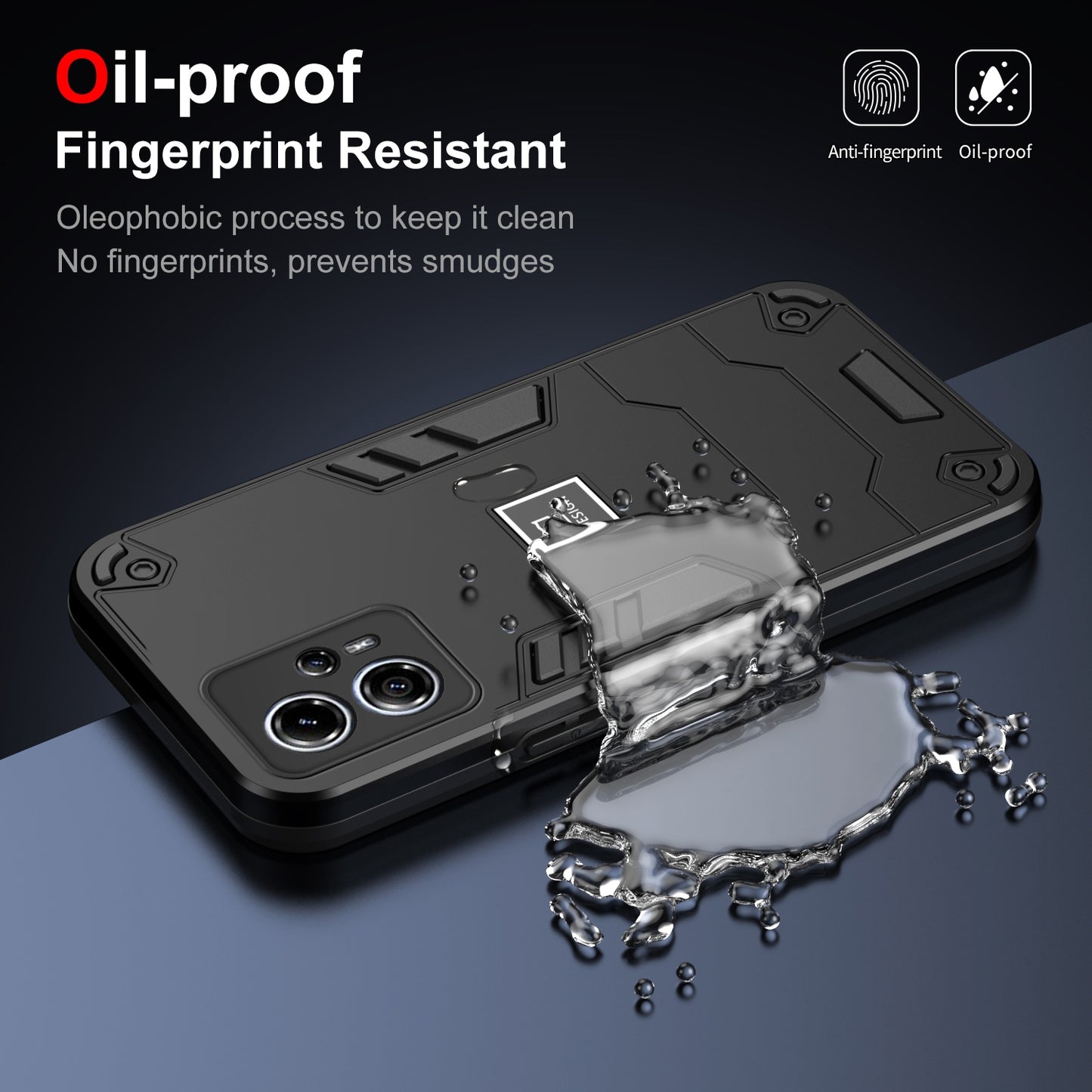 Motorola Moto G13 Shockproof Case - Durable TPU+PC Material, Lightweight, Anti-Fall and Anti-Bump Design, Fashionable Phone Protection-buycases.co.uk