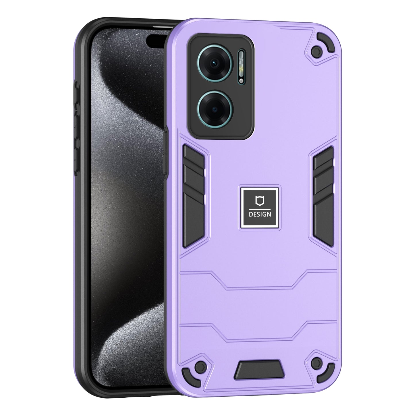 Xiaomi Redmi Note 11E Shockproof Case - Durable TPU+PC Material, Lightweight, Anti-Fall and Anti-Bump Design, Fashionable Phone Protection-buycases.co.uk