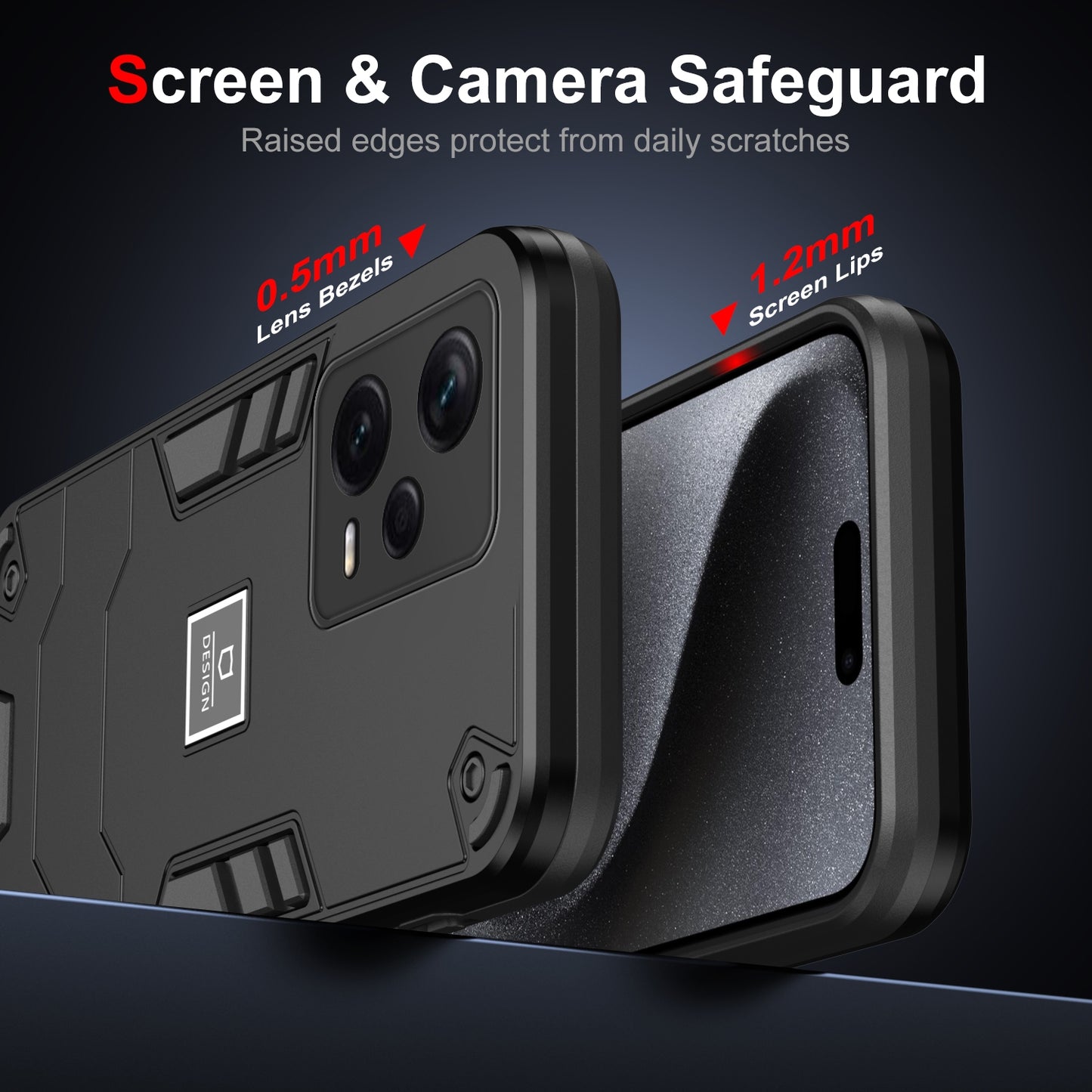 Xiaomi Redmi Note 12 Pro+ Global Shockproof Case - Durable TPU+PC Material, Lightweight, Anti-Fall and Anti-Bump Design, Fashionable Phone Protection-buycases.co.uk