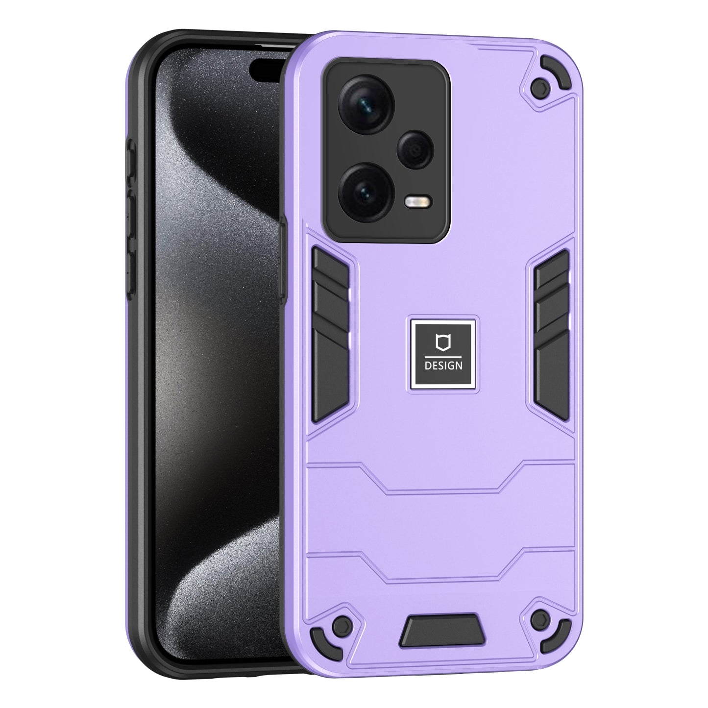Xiaomi Redmi Note 12 Pro+ Global Shockproof Case - Durable TPU+PC Material, Lightweight, Anti-Fall and Anti-Bump Design, Fashionable Phone Protection-buycases.co.uk