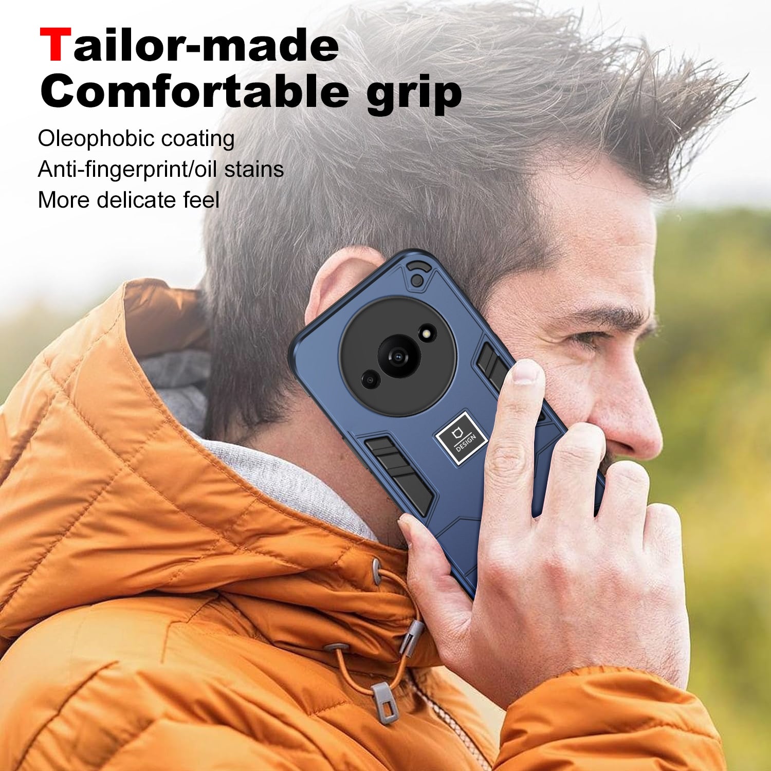 Xiaomi Redmi A3 Shockproof Case - Durable TPU+PC Material, Lightweight, Anti-Fall and Anti-Bump Design, Fashionable Phone Protection-buycases.co.uk