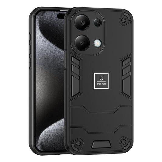 Xiaomi Redmi Note 13 Pro 4G Global Shockproof Case - Durable TPU+PC Material, Lightweight, Anti-Fall and Anti-Bump Design, Fashionable Phone Protection-buycases.co.uk