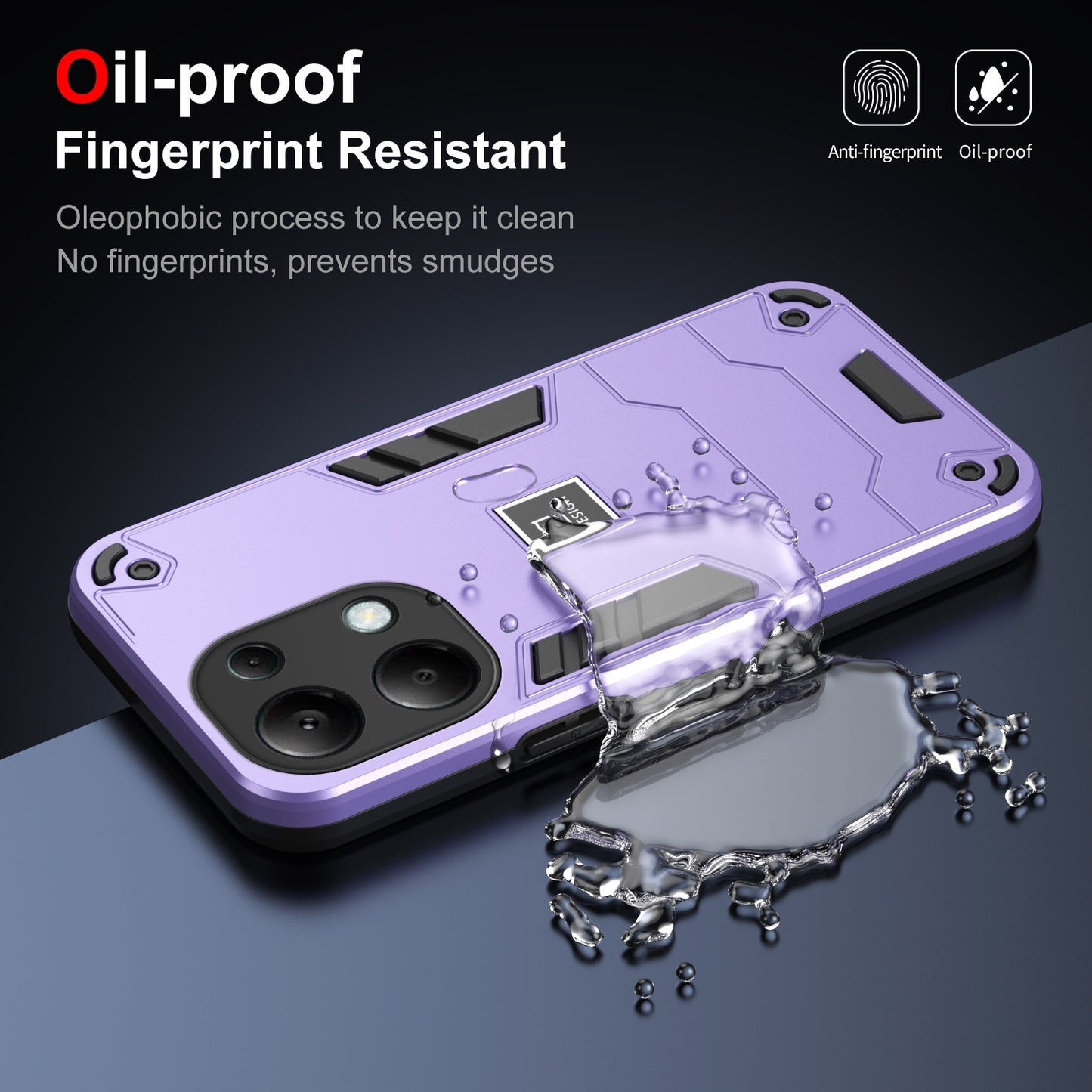 Xiaomi Redmi Note 13 Pro 4G Global Shockproof Case - Durable TPU+PC Material, Lightweight, Anti-Fall and Anti-Bump Design, Fashionable Phone Protection-buycases.co.uk