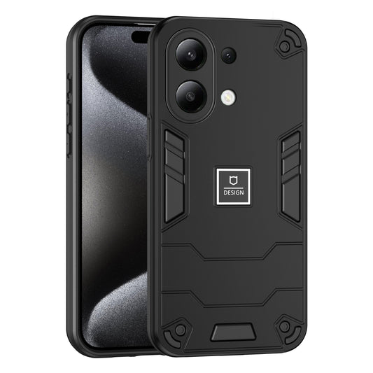 Xiaomi Redmi Note 13 4G Global Shockproof Case - Durable TPU+PC Material, Lightweight, Anti-Fall and Anti-Bump Design, Fashionable Phone Protection-buycases.co.uk