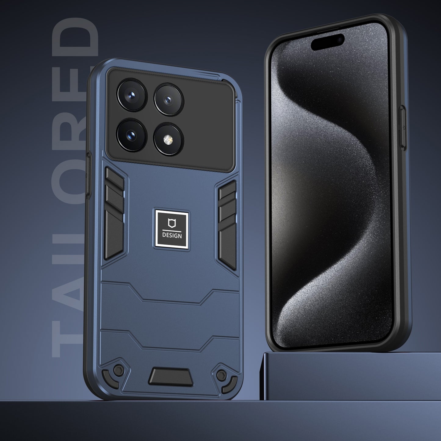 Xiaomi Poco X6 Pro 5G Shockproof Case - Durable TPU+PC Material, Lightweight, Anti-Fall and Anti-Bump Design, Fashionable Phone Protection-buycases.co.uk
