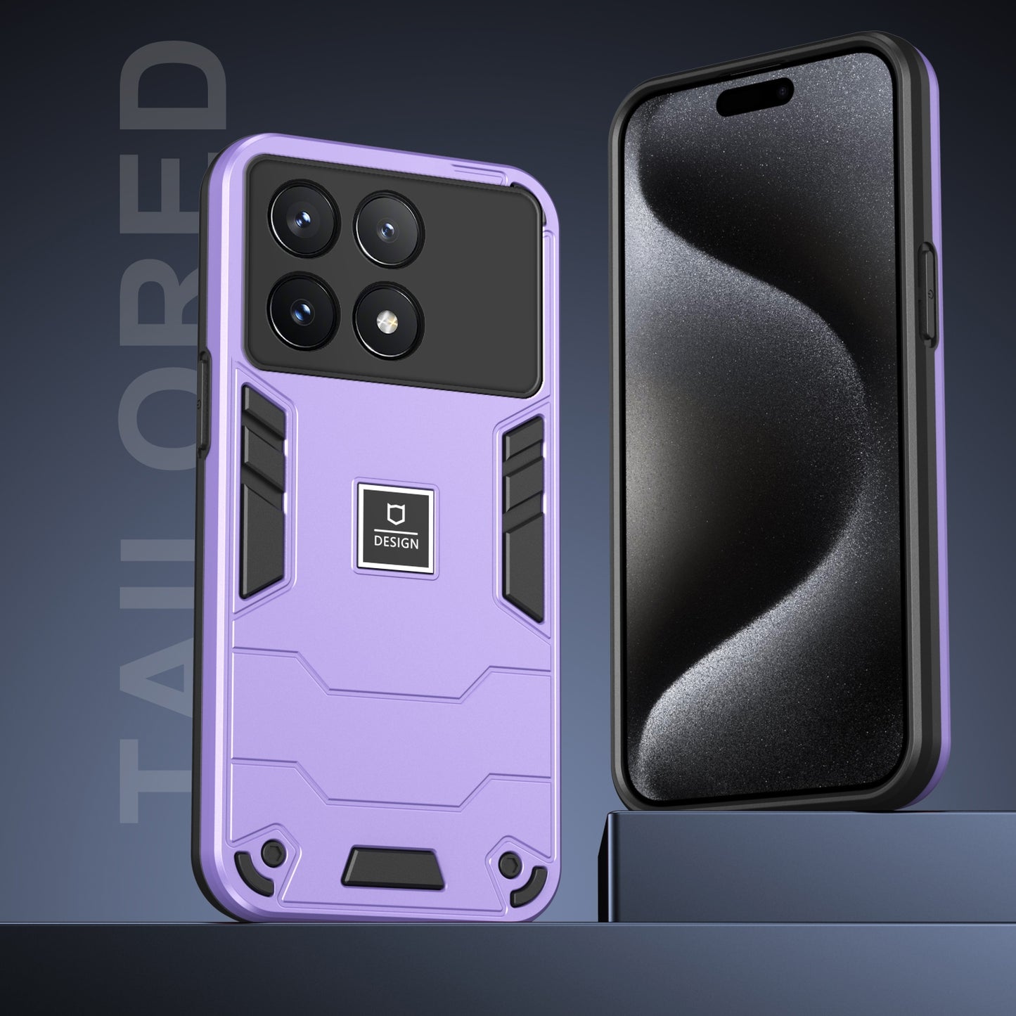 Xiaomi Poco X6 Pro 5G Shockproof Case - Durable TPU+PC Material, Lightweight, Anti-Fall and Anti-Bump Design, Fashionable Phone Protection-buycases.co.uk