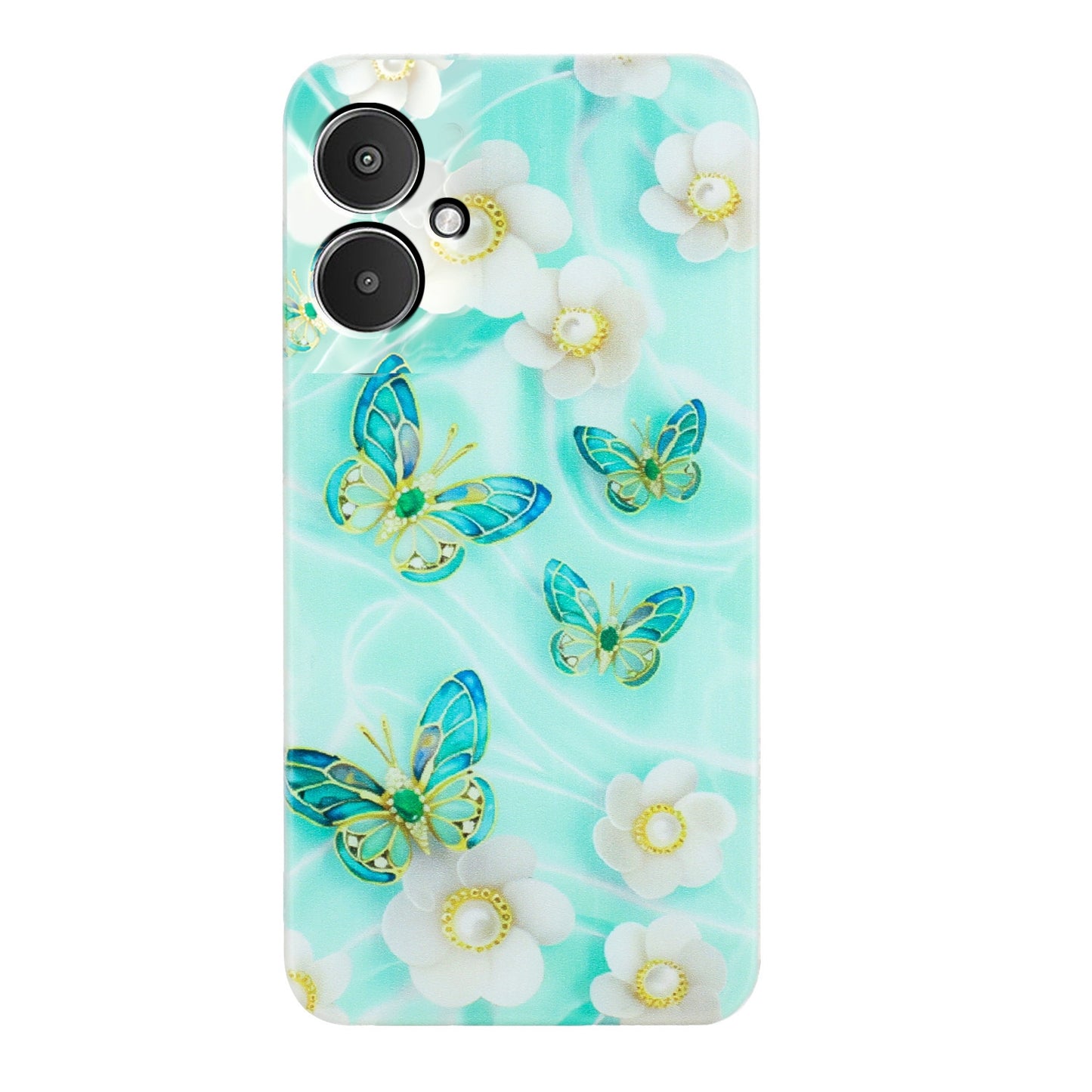 Xiaomi Redmi 13C 4G TPU Phone Case - Artistic Butterfly, Floral, and Cat Designs with Full Protection & Precise Cutouts-buycases.co.uk