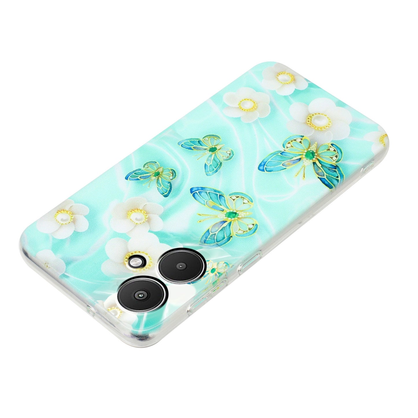 Xiaomi Redmi 13C 4G TPU Phone Case - Artistic Butterfly, Floral, and Cat Designs with Full Protection & Precise Cutouts-buycases.co.uk