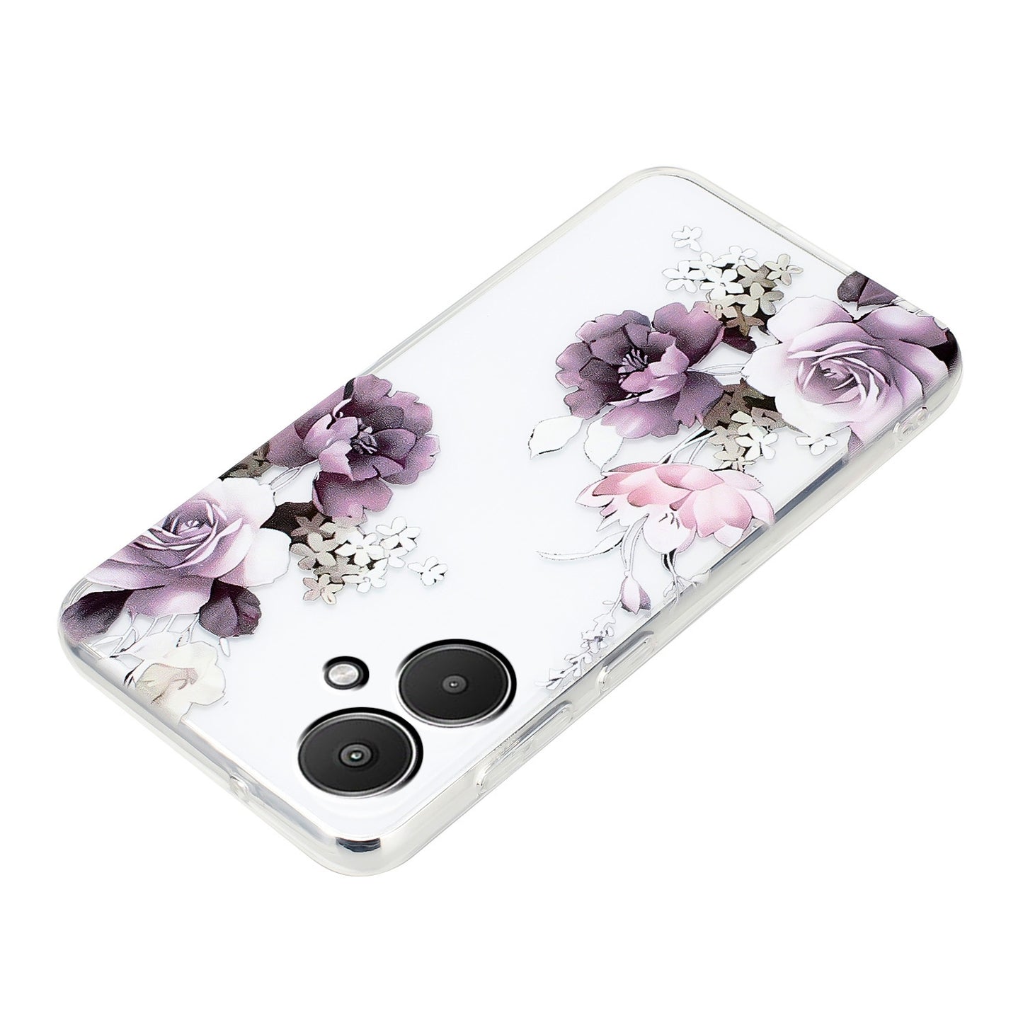 Xiaomi Redmi 13C 4G TPU Phone Case - Artistic Butterfly, Floral, and Cat Designs with Full Protection & Precise Cutouts-buycases.co.uk