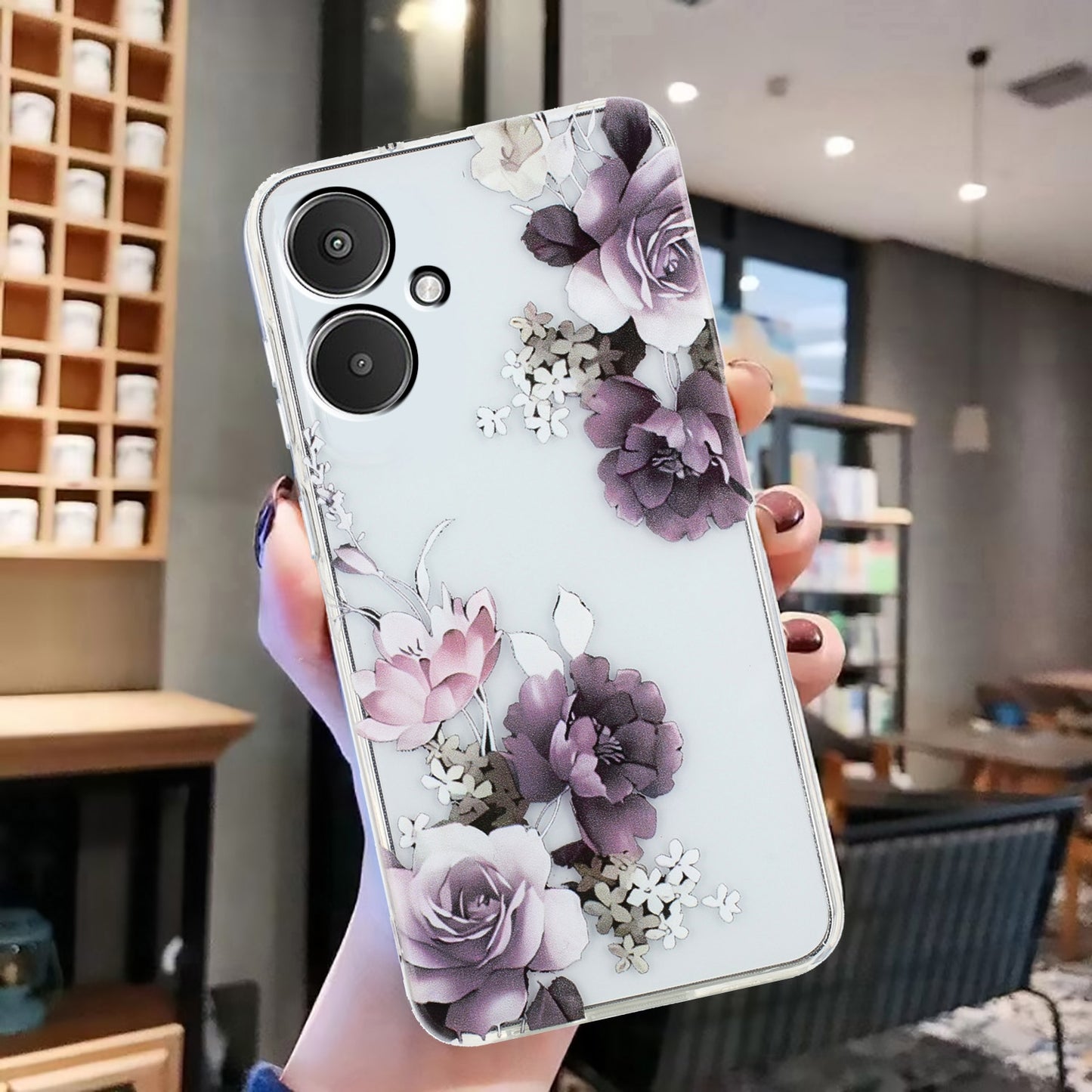 Xiaomi Redmi 13C 4G TPU Phone Case - Artistic Butterfly, Floral, and Cat Designs with Full Protection & Precise Cutouts-buycases.co.uk