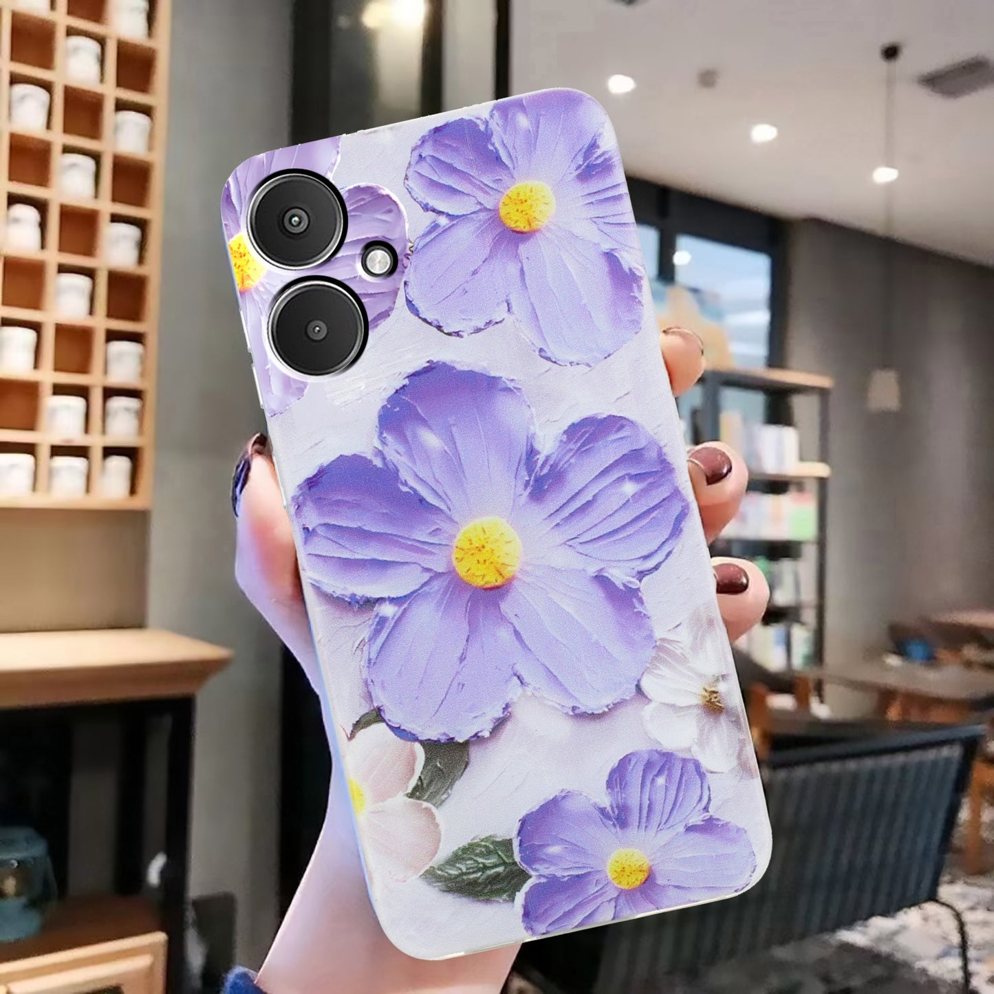 Xiaomi Redmi 13C 4G TPU Phone Case - Artistic Butterfly, Floral, and Cat Designs with Full Protection & Precise Cutouts-buycases.co.uk