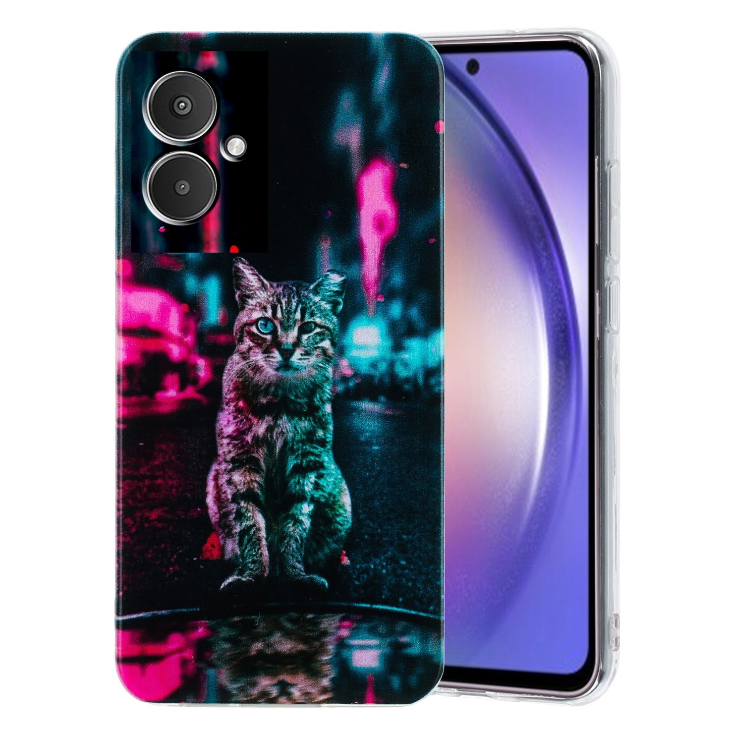 Xiaomi Redmi 13C 4G TPU Phone Case - Artistic Butterfly, Floral, and Cat Designs with Full Protection & Precise Cutouts-buycases.co.uk