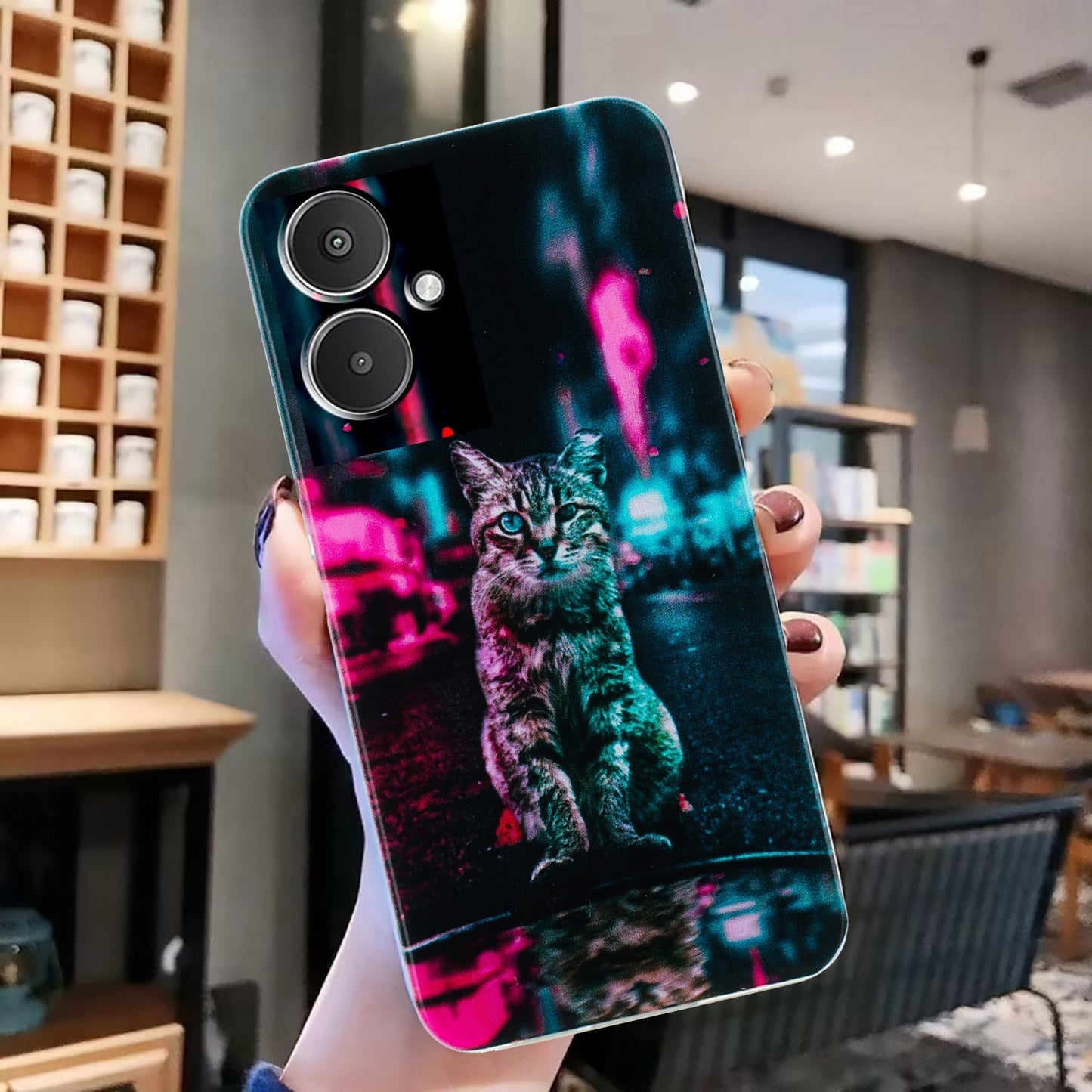 Xiaomi Redmi 13C 4G TPU Phone Case - Artistic Butterfly, Floral, and Cat Designs with Full Protection & Precise Cutouts-buycases.co.uk