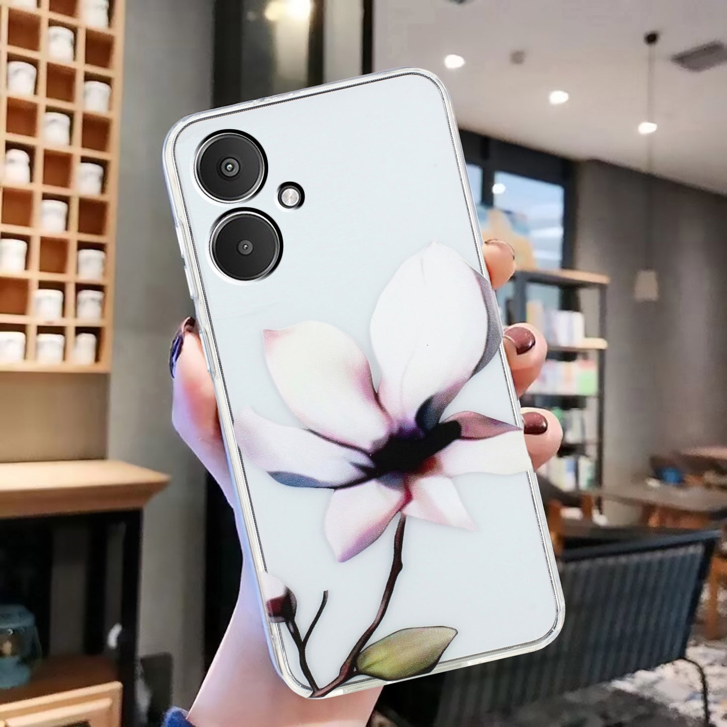 Xiaomi Redmi 13C 4G TPU Phone Case - Artistic Butterfly, Floral, and Cat Designs with Full Protection & Precise Cutouts-buycases.co.uk