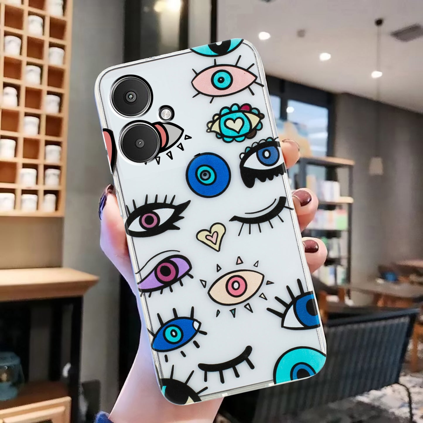 Xiaomi Redmi 13C 4G TPU Phone Case - Artistic Butterfly, Floral, and Cat Designs with Full Protection & Precise Cutouts-buycases.co.uk