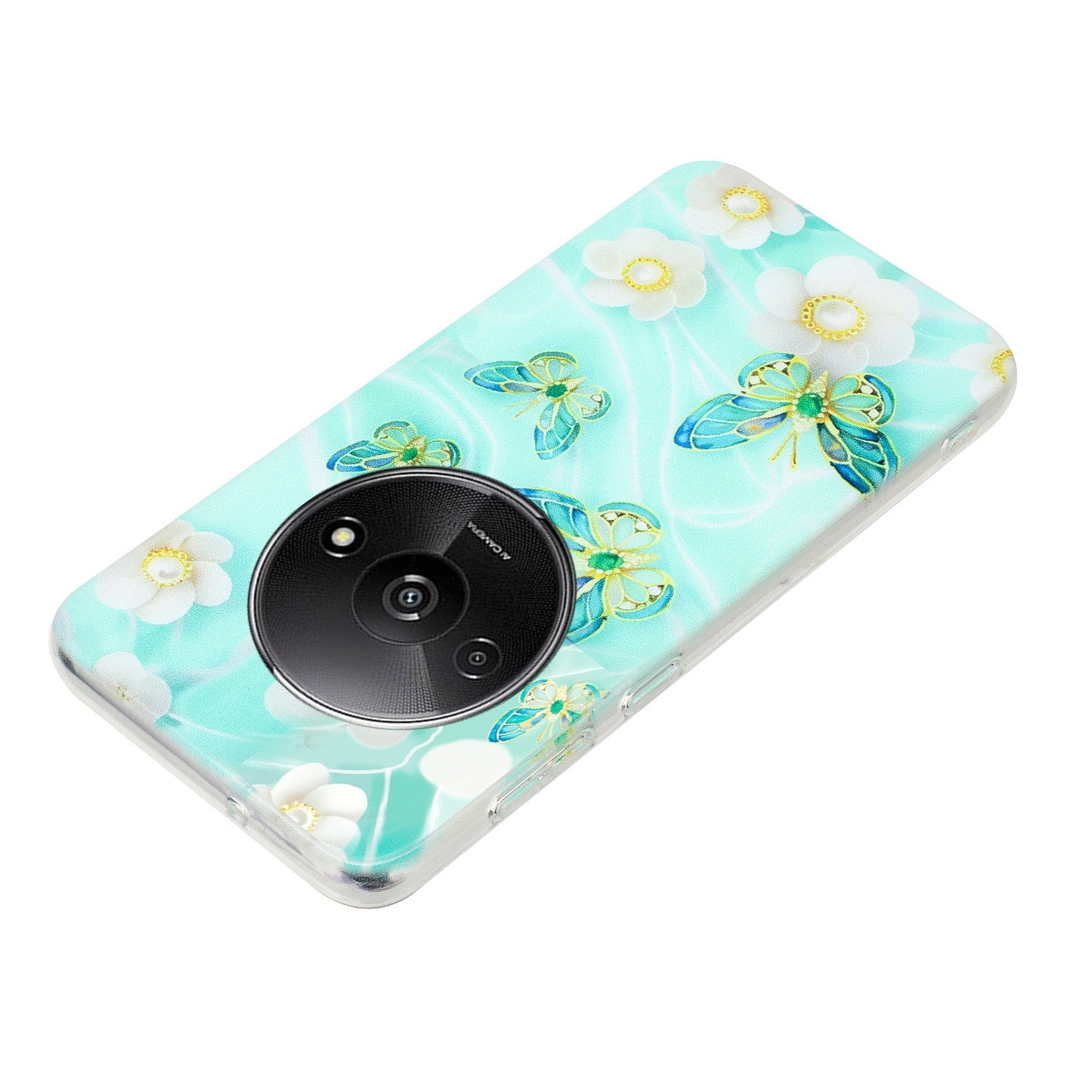 Xiaomi Redmi A3 TPU Phone Case - Artistic Butterfly, Floral, and Cat Designs with Full Protection & Precise Cutouts-buycases.co.uk