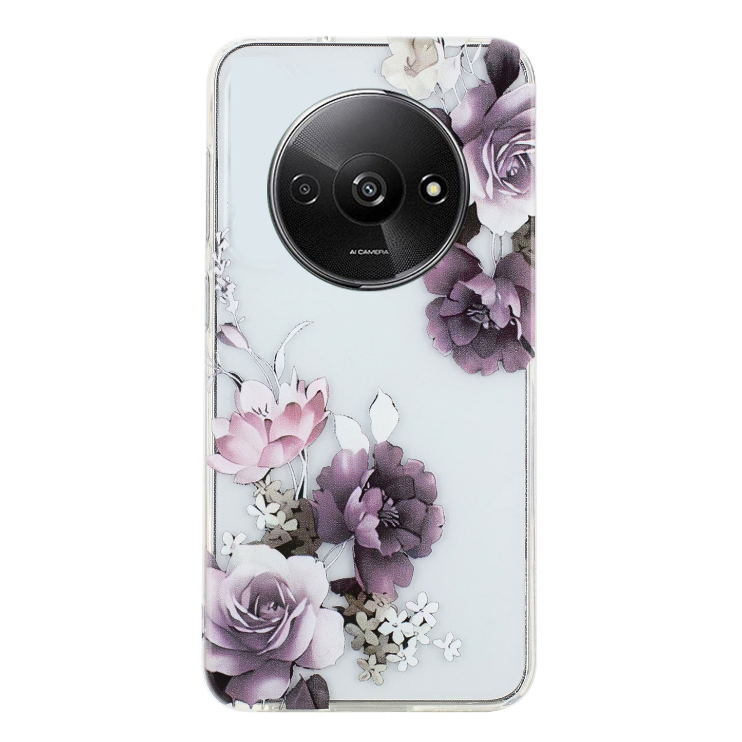 Xiaomi Redmi A3 TPU Phone Case - Artistic Butterfly, Floral, and Cat Designs with Full Protection & Precise Cutouts-buycases.co.uk