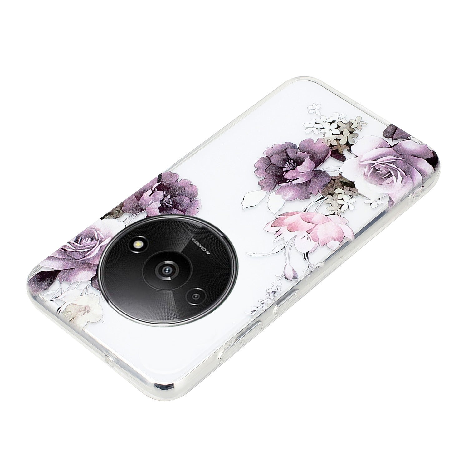 Xiaomi Redmi A3 TPU Phone Case - Artistic Butterfly, Floral, and Cat Designs with Full Protection & Precise Cutouts-buycases.co.uk
