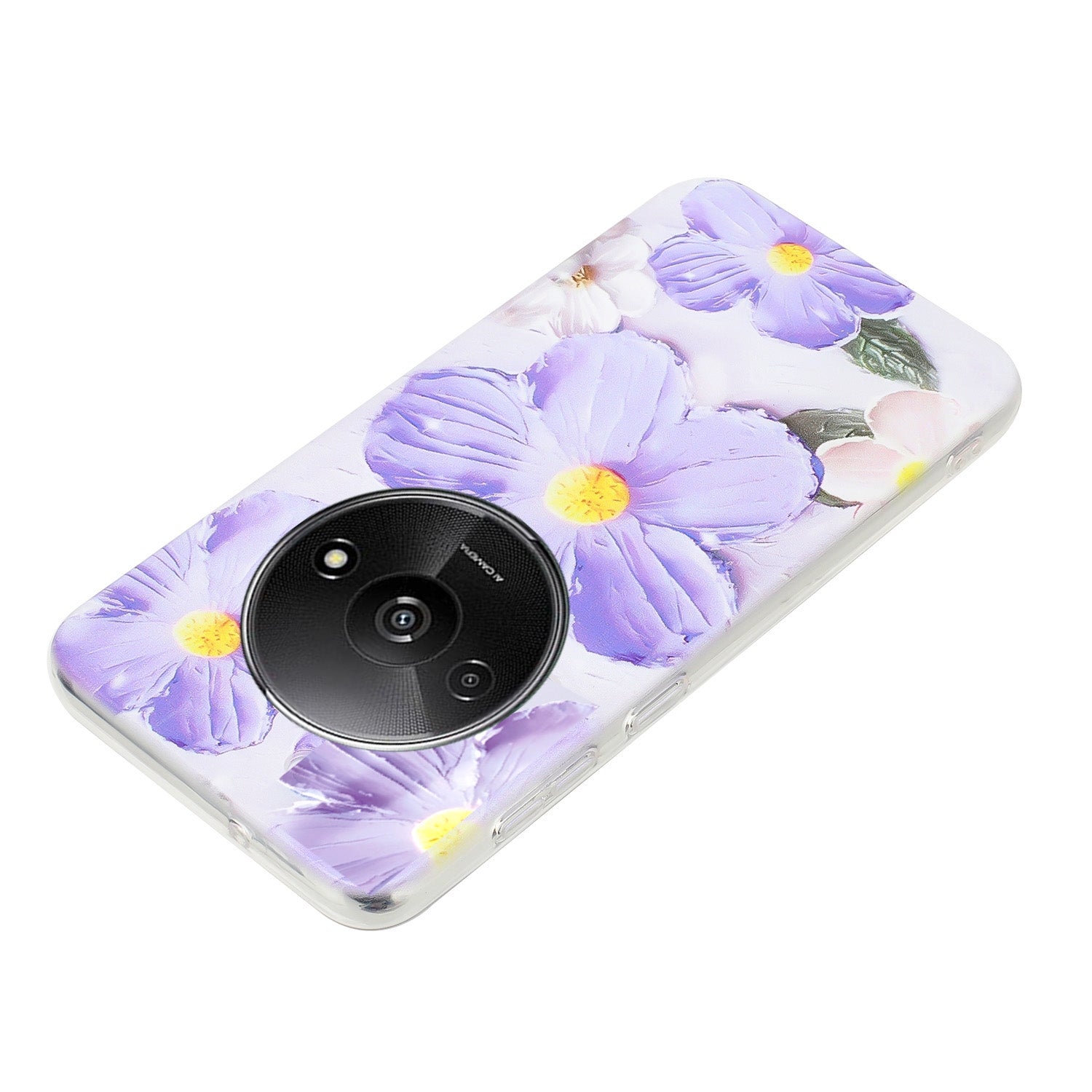 Xiaomi Redmi A3 TPU Phone Case - Artistic Butterfly, Floral, and Cat Designs with Full Protection & Precise Cutouts-buycases.co.uk