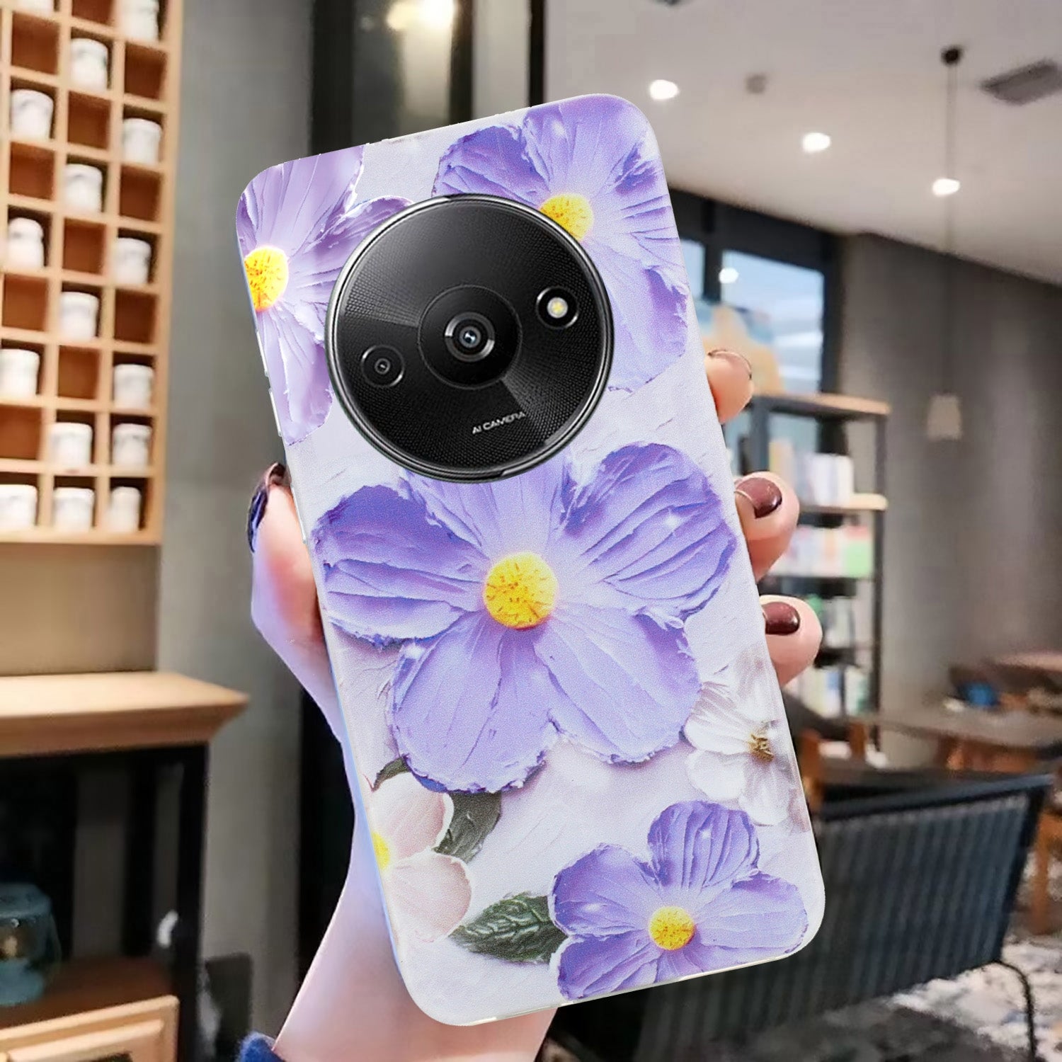 Xiaomi Redmi A3 TPU Phone Case - Artistic Butterfly, Floral, and Cat Designs with Full Protection & Precise Cutouts-buycases.co.uk