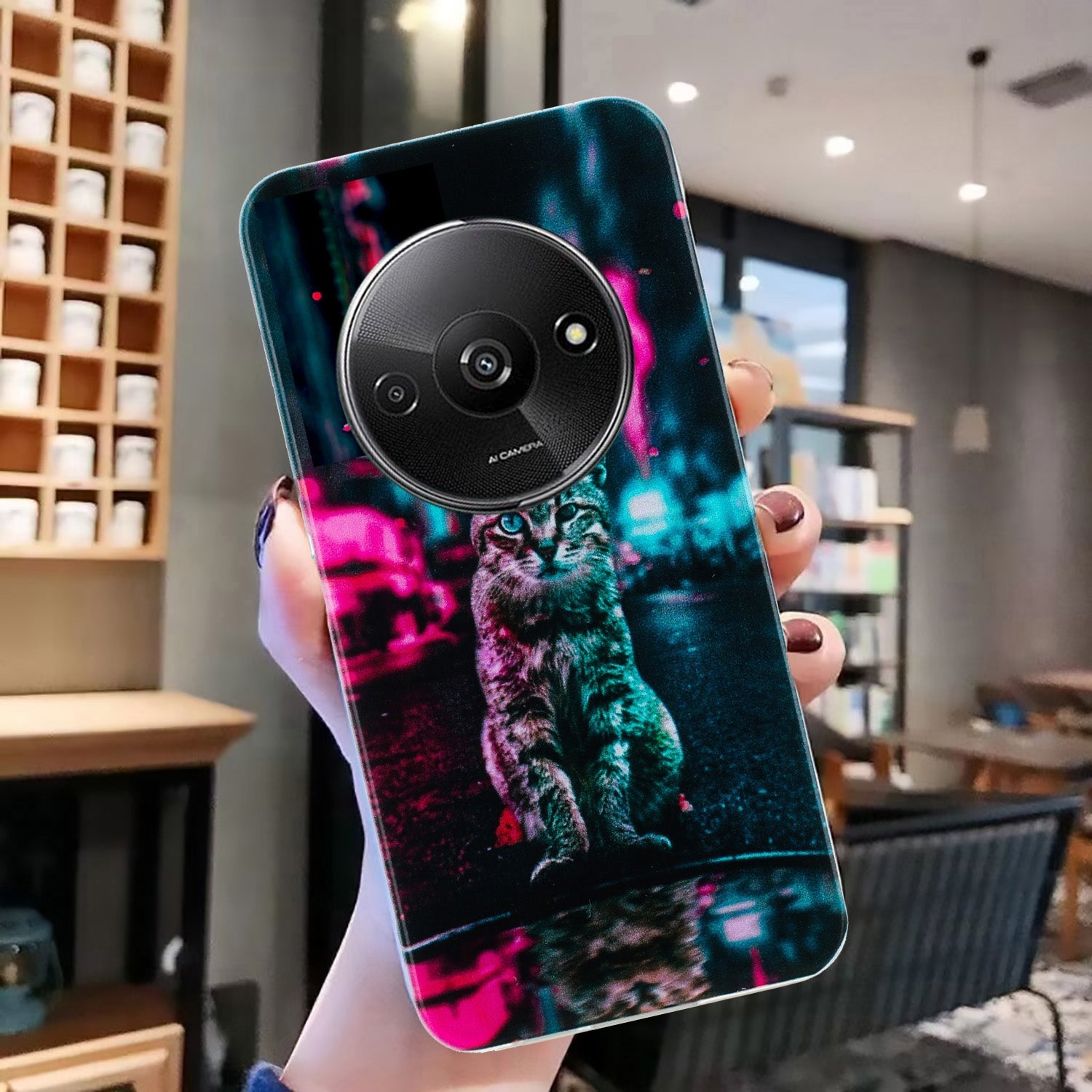 Xiaomi Redmi A3 TPU Phone Case - Artistic Butterfly, Floral, and Cat Designs with Full Protection & Precise Cutouts-buycases.co.uk