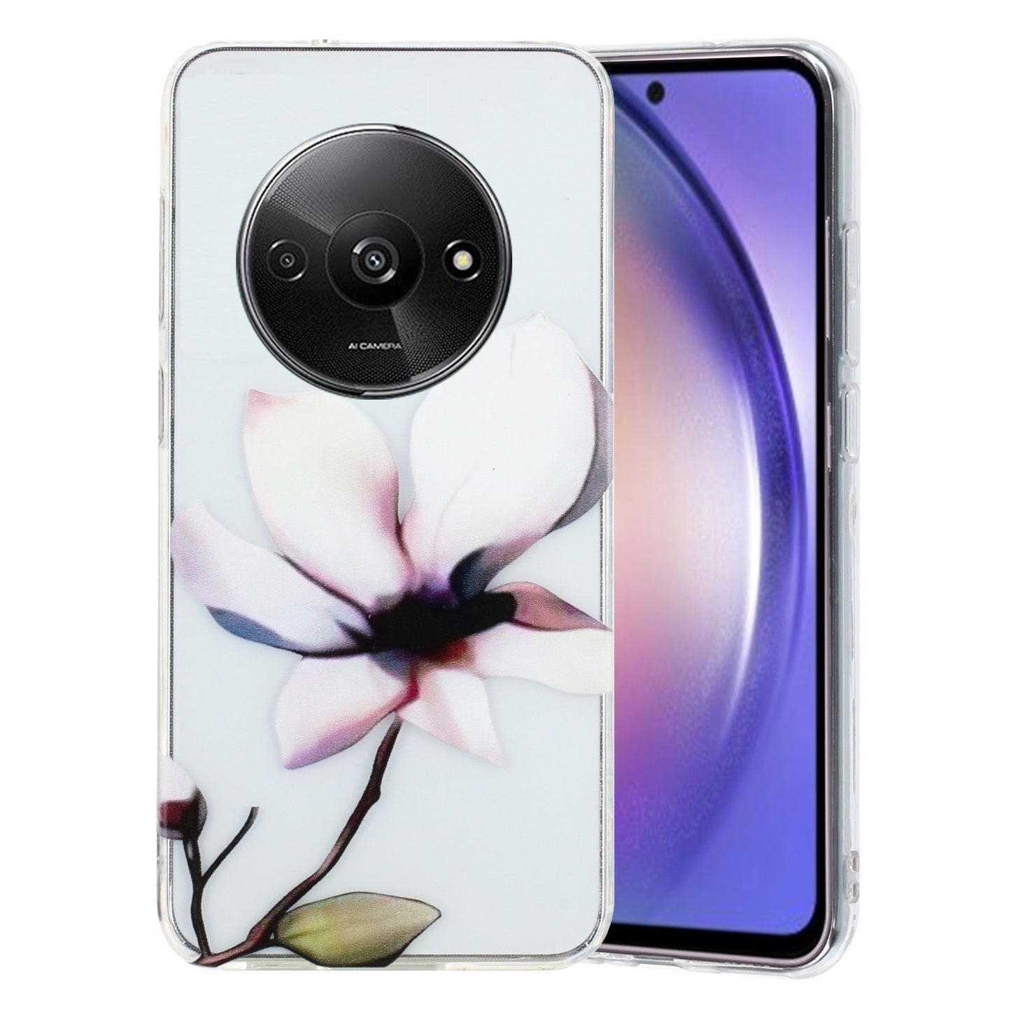 Xiaomi Redmi A3 TPU Phone Case - Artistic Butterfly, Floral, and Cat Designs with Full Protection & Precise Cutouts-buycases.co.uk