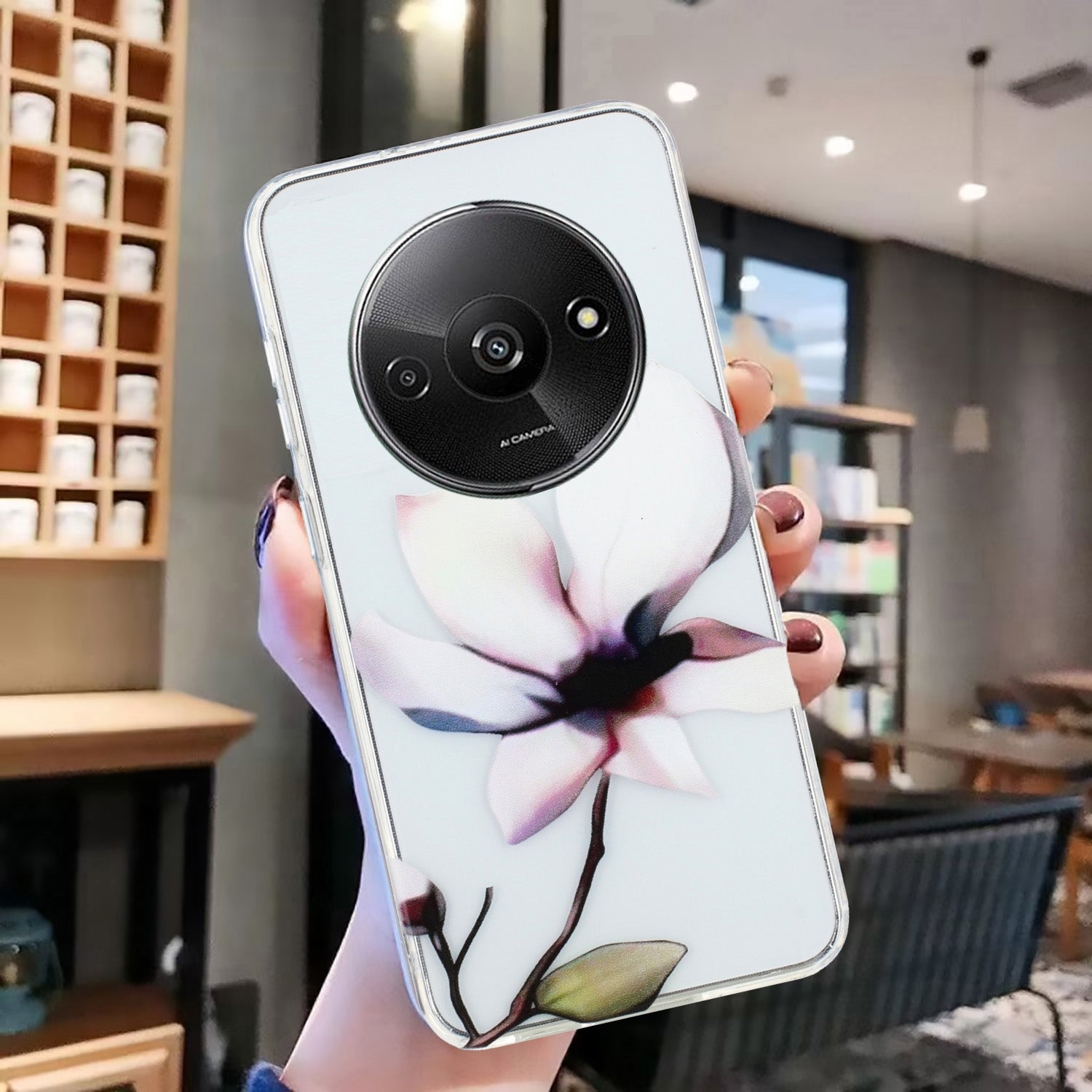 Xiaomi Redmi A3 TPU Phone Case - Artistic Butterfly, Floral, and Cat Designs with Full Protection & Precise Cutouts-buycases.co.uk