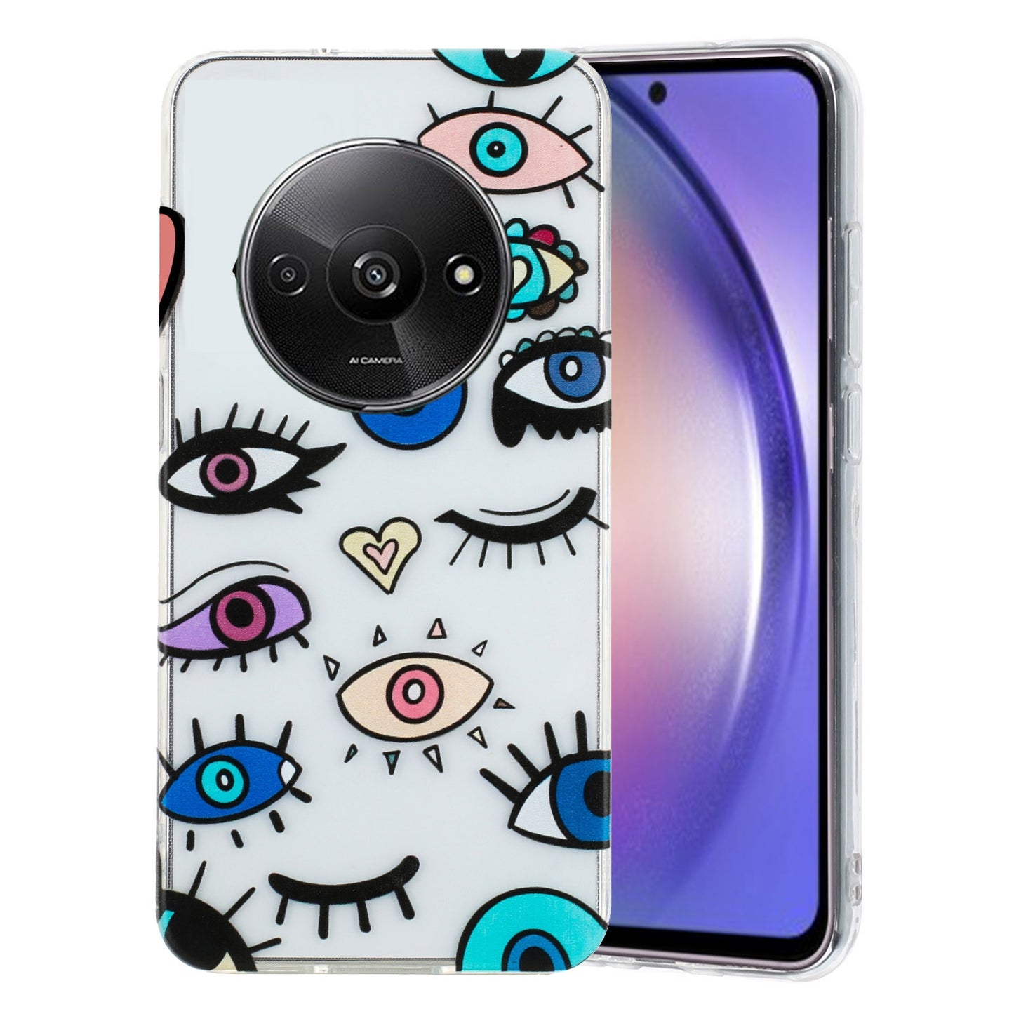Xiaomi Redmi A3 TPU Phone Case - Artistic Butterfly, Floral, and Cat Designs with Full Protection & Precise Cutouts-buycases.co.uk