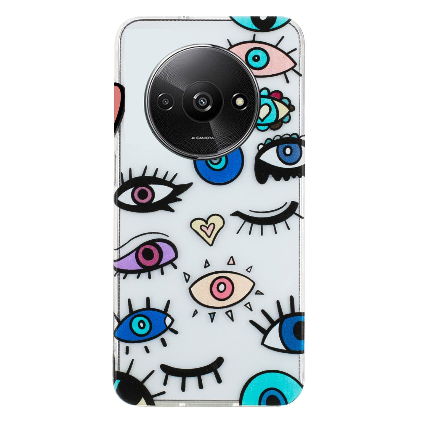 Xiaomi Redmi A3 TPU Phone Case - Artistic Butterfly, Floral, and Cat Designs with Full Protection & Precise Cutouts-buycases.co.uk