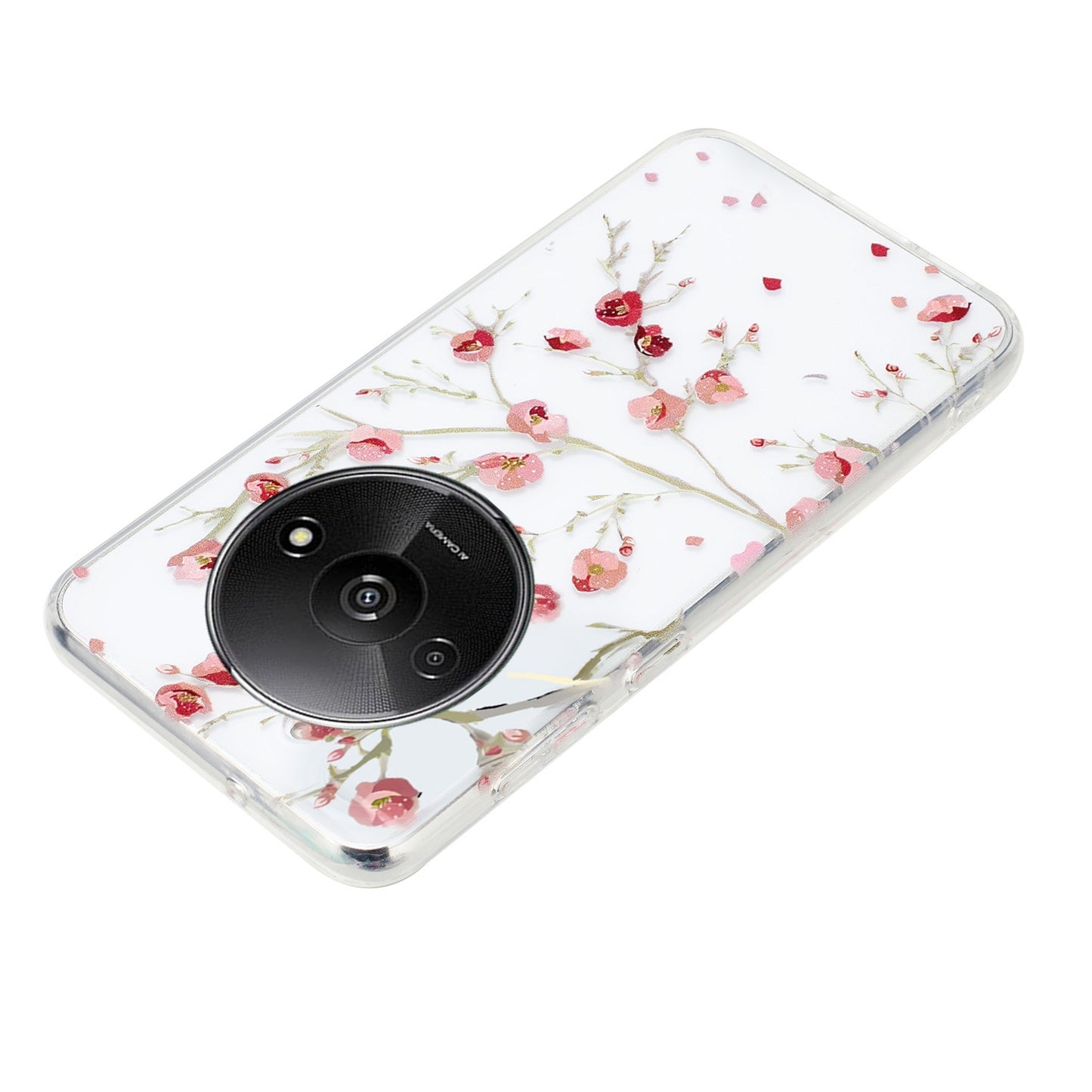 Xiaomi Redmi A3 TPU Phone Case - Artistic Butterfly, Floral, and Cat Designs with Full Protection & Precise Cutouts-buycases.co.uk