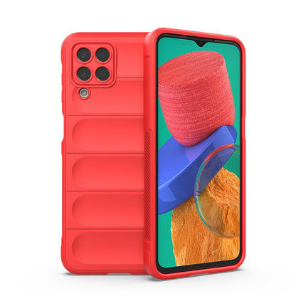 Samsung Galaxy M33 5G Magic Shield Phone Case – Durable TPU + Flannel, Stylish Protection, Brightly Coloured, Wear-Resistant-buycases.co.uk