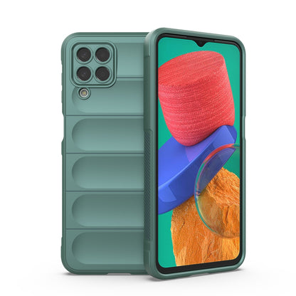 Samsung Galaxy M33 5G Magic Shield Phone Case – Durable TPU + Flannel, Stylish Protection, Brightly Coloured, Wear-Resistant-buycases.co.uk