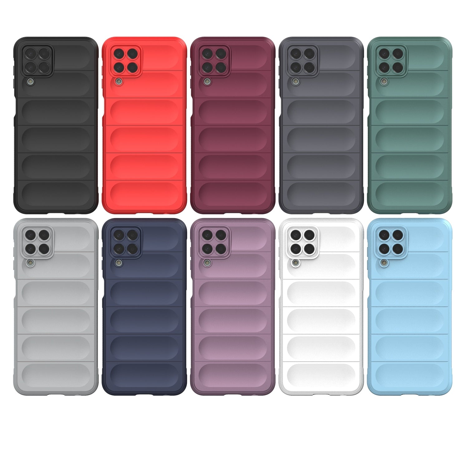 Samsung Galaxy M33 5G Magic Shield Phone Case – Durable TPU + Flannel, Stylish Protection, Brightly Coloured, Wear-Resistant-buycases.co.uk